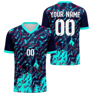 Camiseta de fútbol para hombre de marca privada, tejido transpirable, ajuste elástico, ideal para fútbol, práctica de fútbol, ligera. - Product Image 1