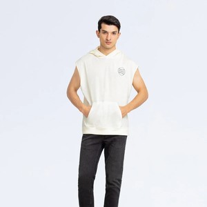 Sudadera con Capucha Unisex de Color Sólido con Bolsillo, Informal, de Felpa Tejida, 100% Algodón, Corte Regular, para Invierno, Ecológica - Product Image 1