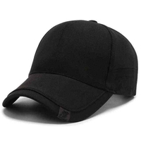 Casquette de baseball en coton brodée avec logo, 6 panneaux, haute qualité, pour hommes et femmes, style hip-hop, vente en gros à prix réduit