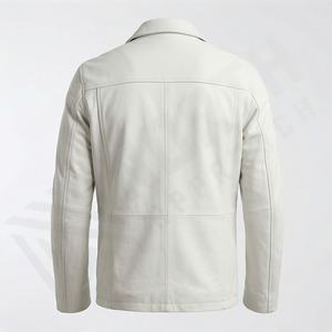 Chaqueta de Motociclista de Cuero Genuino para Hombre de la Mejor Calidad, Nueva Colección de Invierno, Chaquetas de Motocicleta con Protecciones Desmontables Personalizadas - Product Image 2