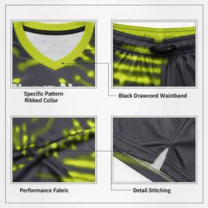 Uniforme de Fútbol Personalizado con Logotipo y Nombre del Equipo, Secado Rápido, 100% Poliéster, Conjunto de Uniforme de Fútbol Sólido de Alta Calidad - Product Image 6