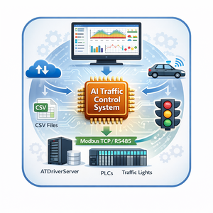 Predicción de Tráfico con IA y Control de Señales Adaptativo |   Sistema de Predicción de Tráfico - Product Image 1
