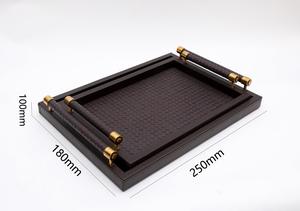 Bandeja de Servicio de Madera OEM ODM de Fábrica, Tabla de Madera Maciza para Té, Café y Desayuno - Product Image 2