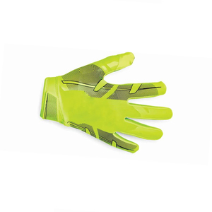 Custom Logo Neon <b>Green</b> Full Finger American Football Sports <b>Gloves</b> PU Material Non-Slip Palm Unisex Breathable UV Protection - Product Image 4