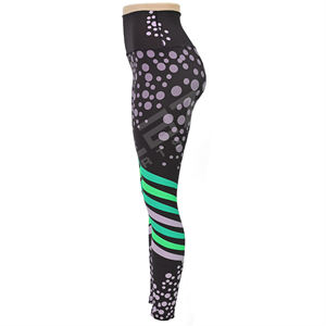 2025 usine en gros impression numérique de haute qualité taille de Yoga haute beurre couleur douce papillon taille élastique Yoga Leggings - Product Image 5