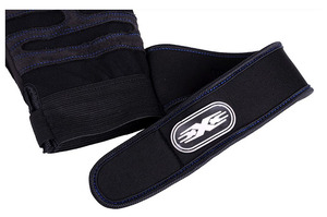 Gants de sport unisexes XXL demi-doigts légers en maille respirante antidérapants pour la musculation et l'entraînement avec poignets ajustables - Product Image 6