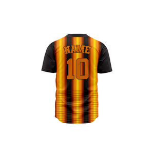 Camisetas de Béisbol Personalizadas al por Mayor de Alta Calidad, Camisetas de Béisbol con Botones y Logotipo Personalizado por Sublimación - Product Image 6