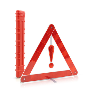 ROADPOWER (RP-HAZ-02) Triángulo de Advertencia de Emergencia Plegable y Reflectante, Señal de Peligro para Seguridad Vial, Panel Reflectante de Alta Visibilidad - Product Image 1