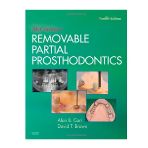 Libro de texto dental al por mayor: Prótesis parciales removibles de McCracken, 14.ª edición, tapa dura |   Libro de Educación Dental - Product Image 1