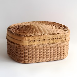 Est Choice-cajas de almacenamiento para bebés con asa, mini estuche de traje para niños, Maleta pequeña de ratán - Product Image 4