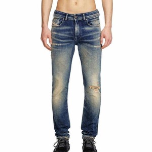 Pantalones Cargo Rectos Holgados con Múltiples Bolsillos, Talla Grande, Cintura Media, Casuales, para Primavera y Otoño, con Logotipo Personalizado, para Hombre, de Poliéster/Algodón, Azules - Product Image 1