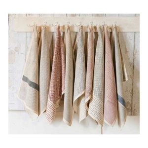 Toallas bordadas simples sostenibles hechas a medida, peso ligero suave de secado rápido para absorber agua, toallas para platos recién llegadas - Product Image 1