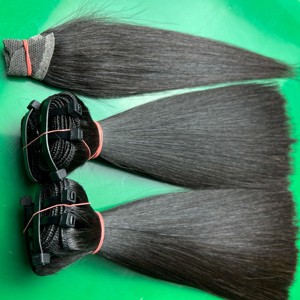 Paquetes rectos de hueso, cutícula alineada, cabello crudo, precio al por mayor, cabello humano, cinta recta de hueso vietnamita en extensiones - Product Image 6