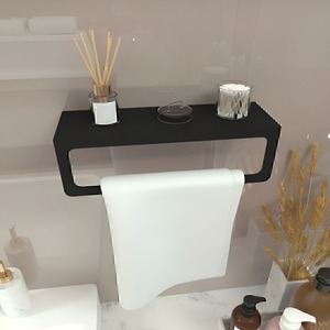 Porte-serviettes en acier inoxydable, support pour papier toilette et cuisine, accessoires de cuisine, porte-serviettes - Product Image 2