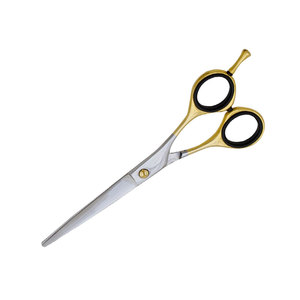Ciseaux de coiffure professionnels en gros, haute qualité, manche en caoutchouc, pour droitiers, outils de barbier et de beauté, 28 dents pour cheveux - Product Image 3
