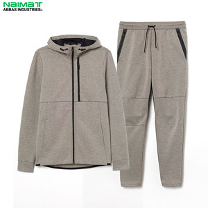 Survêtement Homme Couleurs Terre Tons Neutres Uni Minimaliste Tenue Décontractée Quotidienne - Product Image 6