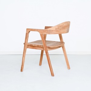 Solid Teak <b>Dining</b> <b>Chair</b> with Ergonomic Design Waterproof Eco-Friendly Durable Modern Design for Hospitality Use - Product Image 4