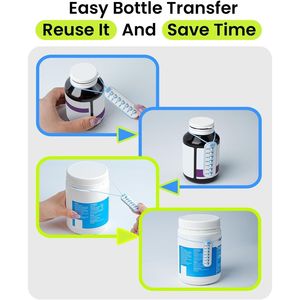 Confezione da 2: Cordini Porta Pillole Riutilizzabili per la Gestione dei Farmaci, Compatibili con la Maggior Parte delle Bottiglie e con Contenitori per Vitamine - Product Image 3