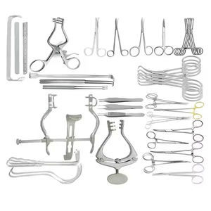 High Quality Surginexa Caspar Cervical Distractor <b>Set</b> Right & Left with Screw <b>Driver</b> Spine Instrument SR-OP-0541 CE Certified - Product Image 1