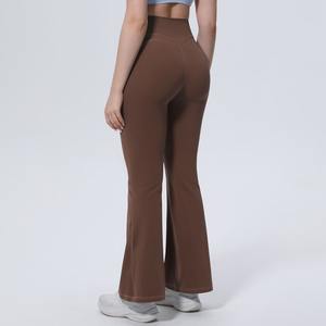 Leggings de Yoga de Cintura Alta con Corte Acampanado para Mujer, Pantalones Deportivos Transpirables para Correr y Hacer Ejercicio - Product Image 3