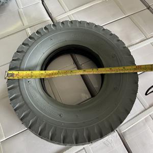 Neumático Cheng Shin 4.10/3.50-6 Gris C178 para Scooter Eléctrico, Silla de Ruedas, Carretilla de Jardín, con Banda de Rodadura Dentada, Rin de 8 Pulgadas, 13X4.00-6 - Product Image 4