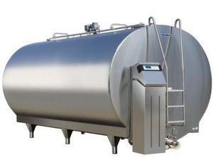 Système de cuve de traiteur en acier inoxydable, mélangeur-agitateur chauffant pour la transformation du lait, usage agricole - Product Image 3