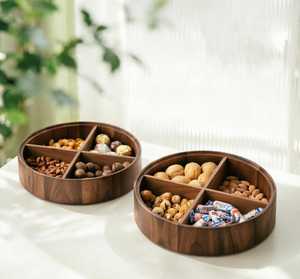 Handcrafted Eco-Friendly Wooden Designer Decorative Handicraft <b>Empty</b> Dry Fruits Sweets <b>Gift</b> <b>Box</b> Kitchen Portable Multifunction - Product Image 2