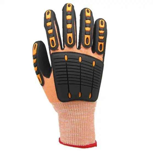 Guantes de seguridad TPR de última llegada al por mayor, transpirables, de material suave, de alta calidad, con diseño único. - Product Image 2