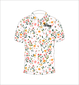 เสื้อโปโลพิมพ์ลายคอนเฟตติสำหรับผู้ชาย พิมพ์ลายทั่วตัว แขนสั้น สไตล์ลำลอง เหมาะสำหรับเล่นกอล์ฟ - Product Image 2