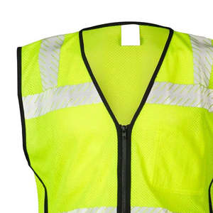 Chaleco de Seguridad con Logotipo, Suministro de Fábrica, 2 Bolsillos Multifuncionales, Alta Visibilidad, Impermeable, Protección de Seguridad, Reflectante, para Topógrafo - Product Image 5