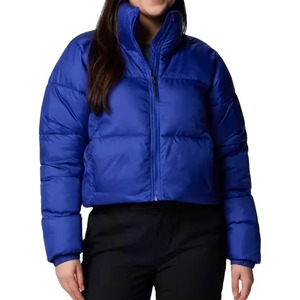Winter Hot Selling Outdoor Thick <b>Bubble</b> <b>Coat</b> for Women Custom Stand Collar Zipper Casual Style <b>Bubble</b> Jacket for women - Product Image 1