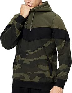 Sudadera con Capucha de Camuflaje Bordada, Diseño Moderno, Unisex, de Forro Polar, Estilo Trench, para Invierno, Gruesa, Transpirable - Product Image 2