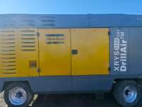 Compresor de Aire de Tornillo Diésel de Alta Presión Atlas Copco XRYS 1150 de 35 Bares con Motor Caterpillar para Inyección de Gas y Soplado de PET