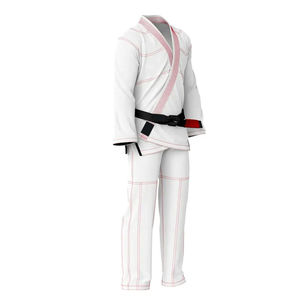 Competition Style Bjj Gi Uniform Premium Cotton Pearl Weave Jacket Ripstop Pants Durable Adult Training Apparel - Product Image 4