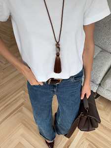 จี้ห้อยพู่หินอาเกตแบบขายส่งสั่งทำได้ ตกแต่งภายในรถยนต์สุดหรูสำหรับงานปาร์ตี้ พู่ไหมทำมือ หินอาเกตลายธรรมชาติ - Product Image 6