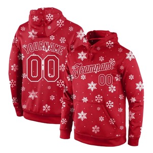 เสื้อฮู้ดโอเวอร์ไซส์ผ้าฟลีซคอตตอนหนานุ่มสำหรับผู้ชายลายพิมพ์  รับผลิตแบบ ODM ไซส์ใหญ่พิเศษสำหรับฤดูหนาว - Product Image 5