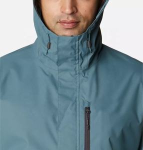 Veste coupe-vent légère en polyester pour la course à pied, la gym et l'entraînement, respirante, à capuche, avec fermeture éclair, imperméable, automne, grandes tailles - Product Image 6