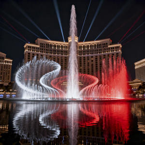 Fontaine d'eau extérieure moderne de grande taille pour jardin, avec bassin en pierre de forme ronde, conception personnalisée GRATUITE - Product Image 1