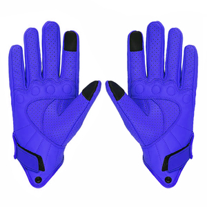 Guantes de Motocicleta Transpirables con Protección, Pantalla Táctil, para Carreras, Dedos Completos, con Logotipo Personalizado - Product Image 3