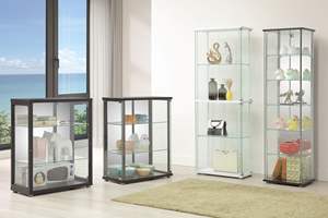 Vitrina Moderna de Vidrio Templado, Mueble Esquinero para el Hogar, Bar, Dormitorio, Sala de Estar, Taller, Villa, Restaurante, Hotel, Comedor - Product Image 4