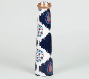 Meena Eco-friendly Anti-corrosion Printed Copper Water <b>Bottle</b> Lid Bohemian Design Metal Travel Drinkware Screw-On Cap Unisex - Product Image 3