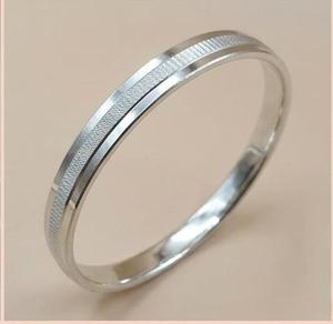 Wholesale Supply Diamond <b>Silver</b> Plated <b>Ring</b> for <b>Men</b> Band Wedding <b>Ring</b> Classic <b>Silver</b> Jewelry for Unisex Available For Sale - Product Image 2