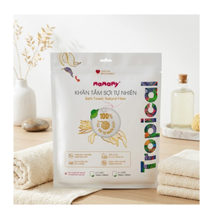Toalla de Baño Desechable Mamamy Tropical de 70 g/m², Suave y de Absorción Instantánea, 1000 x 700 mm, Toalla de Rayón con Relieve, Precio al por Mayor de Vietnam - Product Image 1