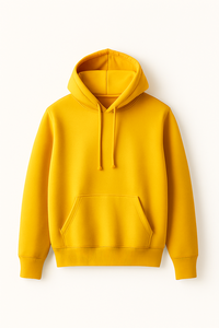 Sweat-shirt à capuche pour homme, rose uni, en molleton 100% coton, écologique, streetwear d'hiver, décontracté, coupe classique, avec poche, tricoté - Product Image 3