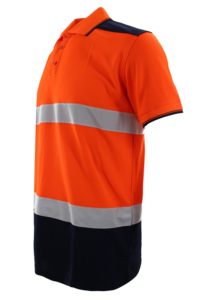 Camiseta Polo de Alta Visibilidad para Hombre, Manga Corta, Uniforme de Trabajo, Reflectante, de Seguridad, para Construcción - Product Image 4