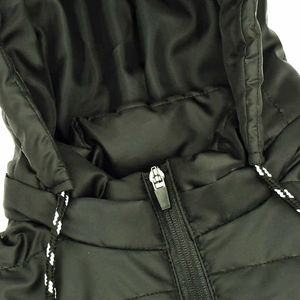 2026 Custom Men's Winter <b>Quilted</b> Jacket O-Neck Hood Plus Size Breathable Waterproof Sports <b>Waistcoat</b> Black Regular Sleeve - Product Image 4