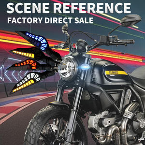 Feux de signalisation pour moto, projecteurs pour scooter Yamaha Zuma 50 Yw50fxw Bws <span class=keywords><strong>125</strong></span>, clignotants pour moto - Product Image 1