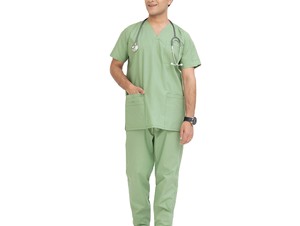 Best <b>Stuff</b> Men Uniform Scrub Lightweight Breathable High Quality Top Trending Comfortable Men Uniform Scrub with <b>Cheap</b> Price - Product Image 1