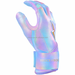 Guantes de Bateo Estilo Brucebolt Personalizados, 100% Cuero Cabretta Premium, Guantes de Bateo de Béisbol - Product Image 4