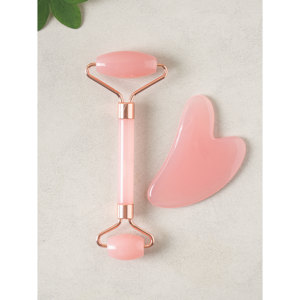 ชุดเครื่องนวดดูแลผิวโรลเลอร์และกัวซา - Product Image 1